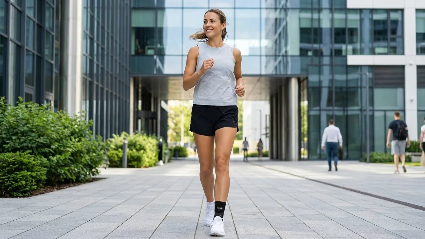 Sitting All Day? Why Your Legs Feel “Off” Later—and the Comfort Fix That Actually Fits Your Routine 🪑🧦