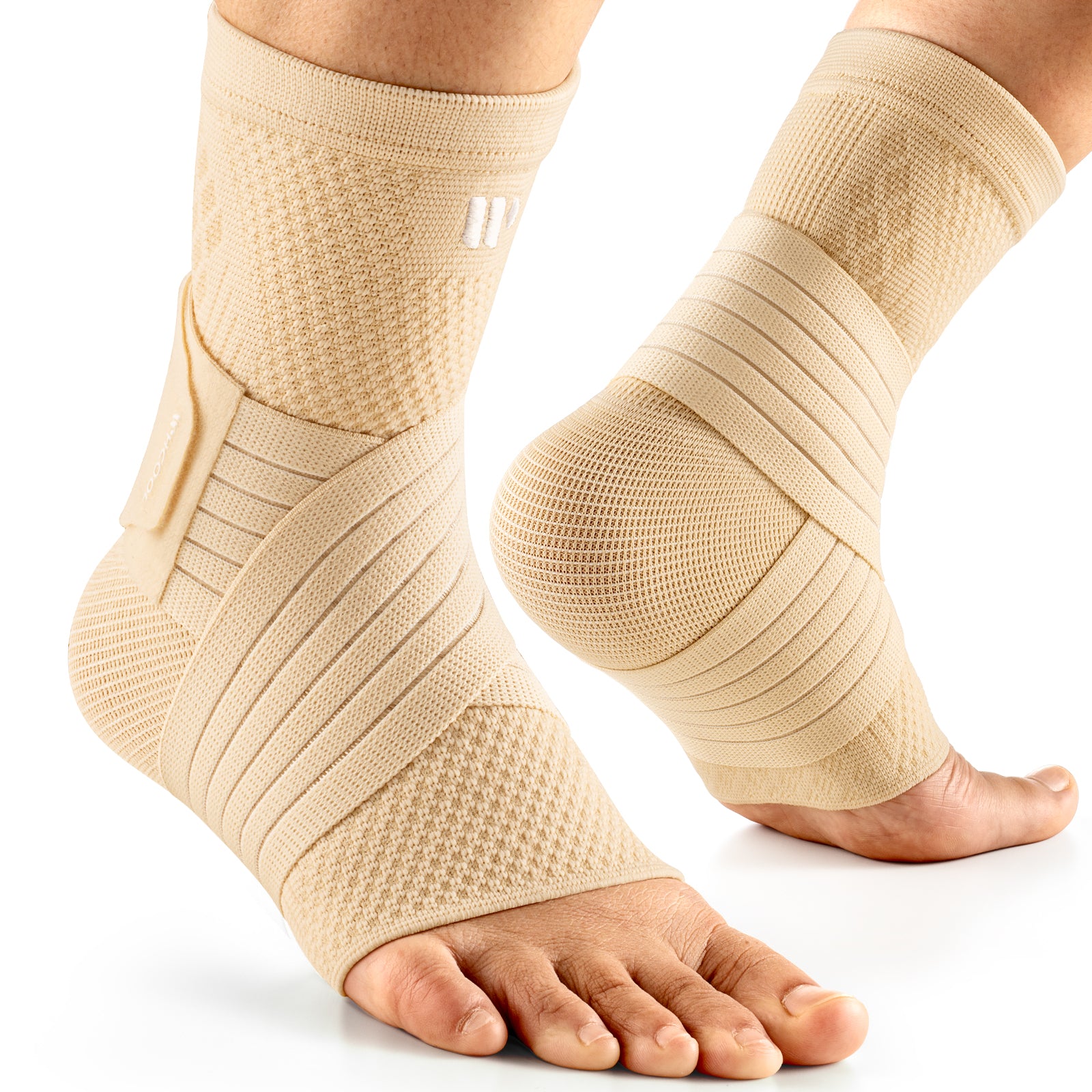 WHCOOL 3D-Mesh Adjustable Ankle Joint Support Brace – Lightweight Joint Stability for Active Motion