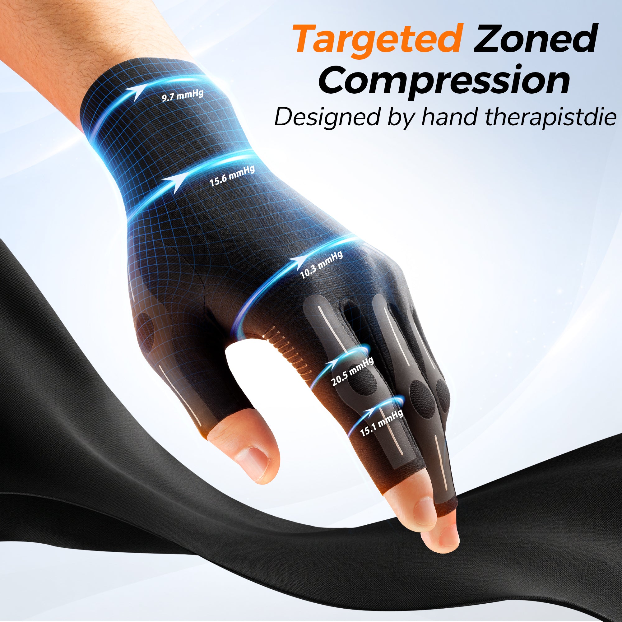 Whcool Compression Gloves for Hand and Joint Pain Relief,Arthritis Gloves for Men & Women,Reduce Hand Swelling and Stiffness,1 Pair