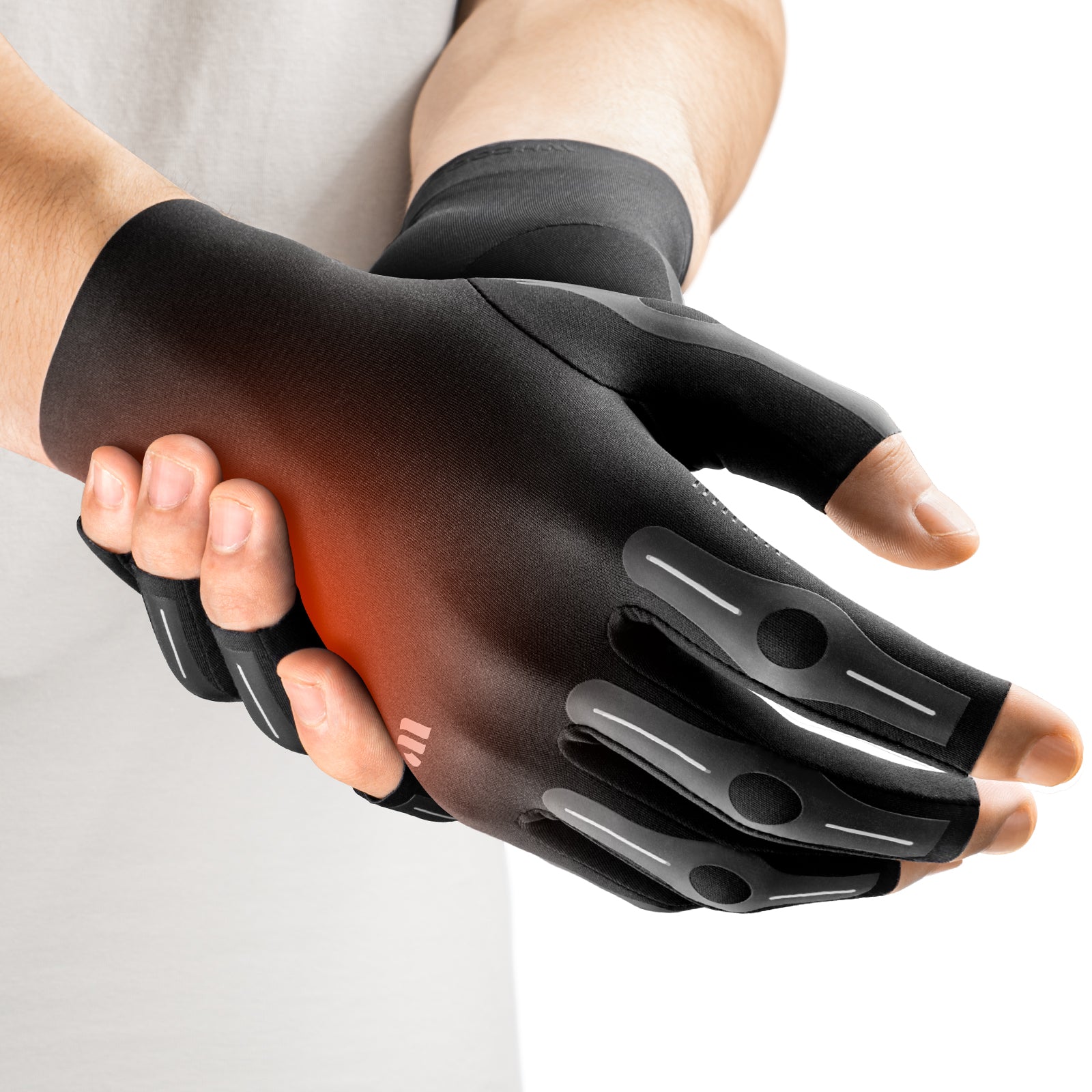 WHCOOL Arthritis Gloves 360°Compression Hands Support for Crocheting Swelling Motorcycle Inner Gloves Skin