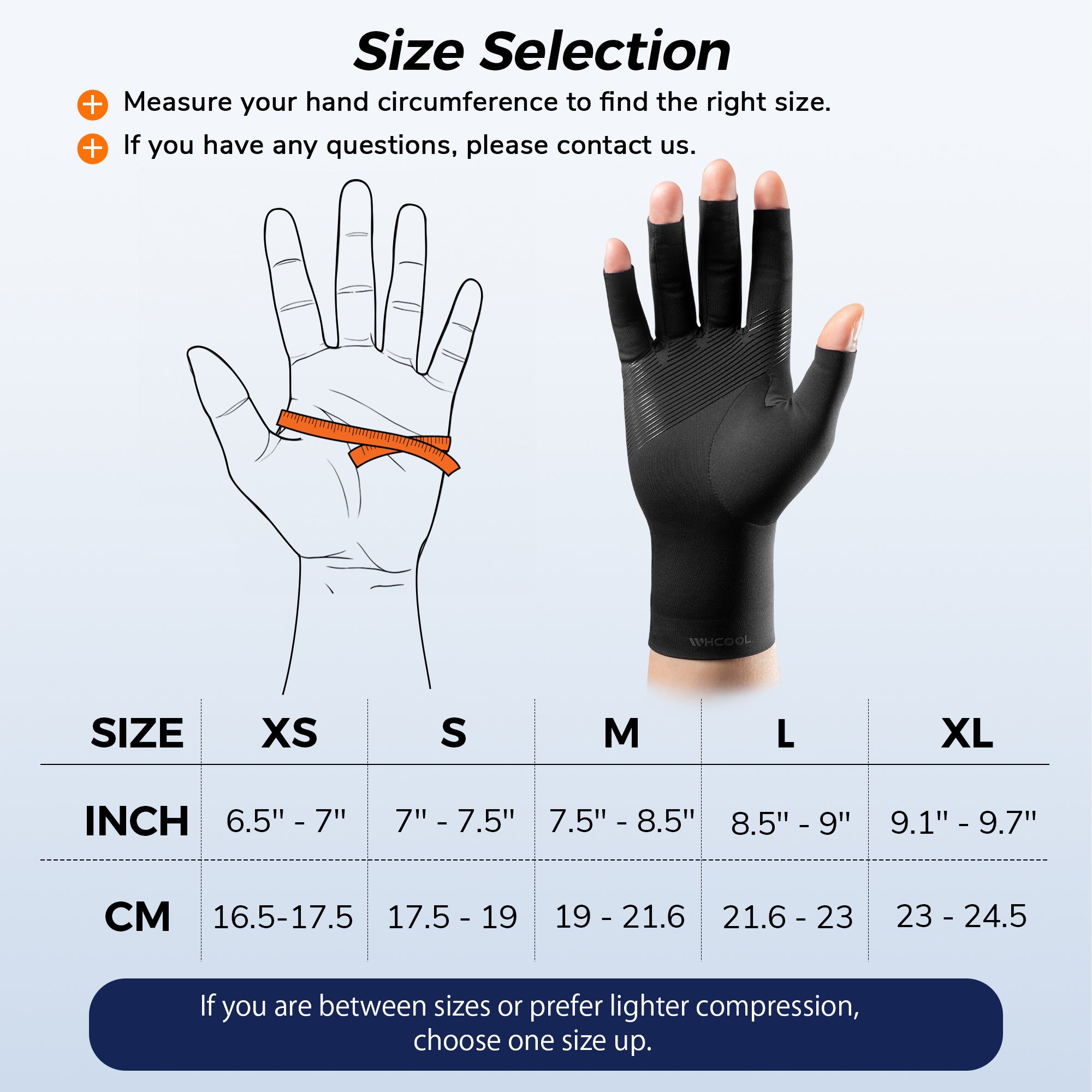 Whcool Compression Gloves for Hand and Joint Pain Relief,Arthritis Gloves for Men & Women,Reduce Hand Swelling and Stiffness,1 Pair